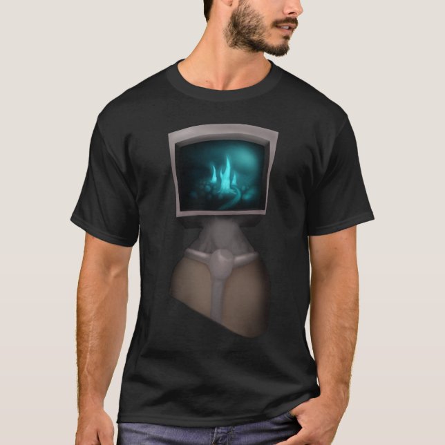 TVhuvud T-shirt (Framsida)