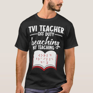 Tvi Teacher Appreciation My Heart Visually Impaire T Shirt