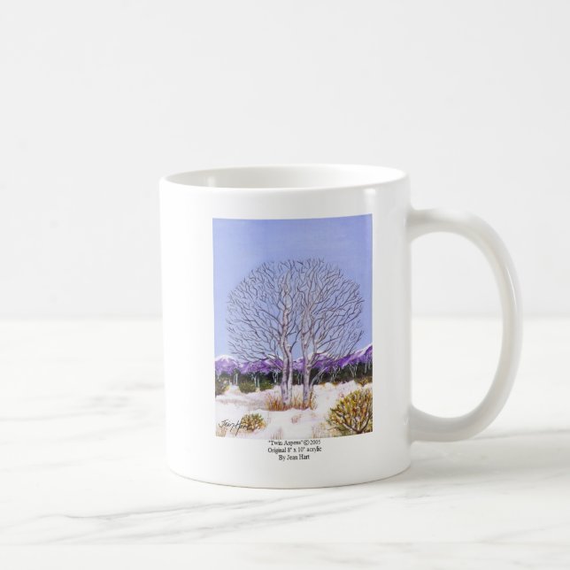 Tvilling- aspen kaffemugg (Höger)