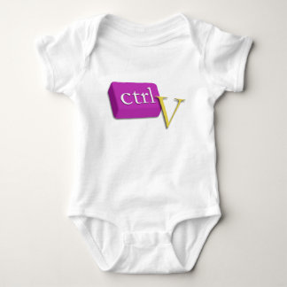 Tvilling- baby 2 för datorNerd av 2 (ctrl V) Tröja