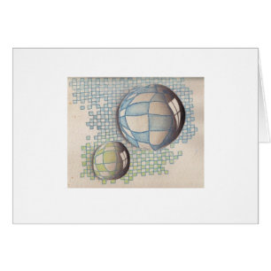 Tvilling- BlueGreen bubblar OBS Kort