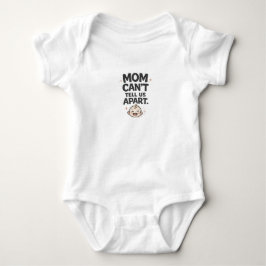 Tvilling-bodysuit "Mamma kan inte skilja oss åt" 2 T Shirt