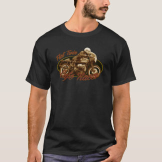 Tvilling- CafeRacerlägenhet Tee Shirt