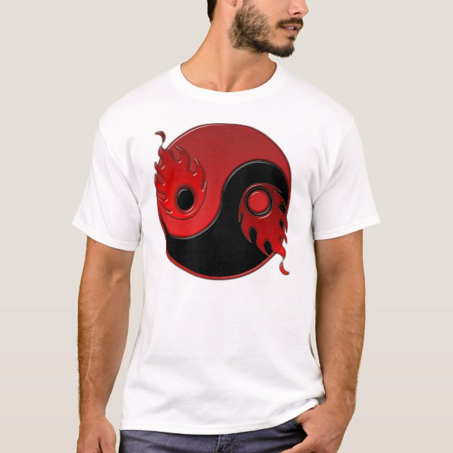 Tvilling- flammar tee (Framsida)