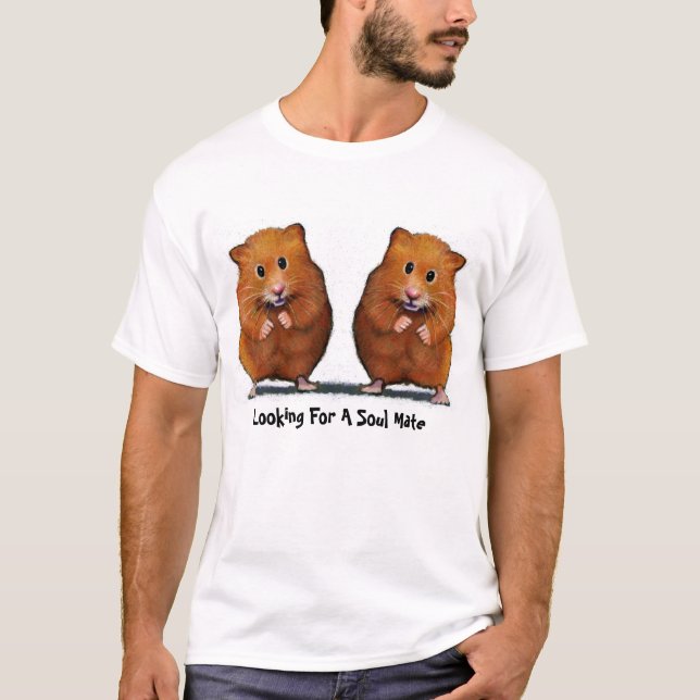 TVILLING- HAMSTERS: SOULKOMPIS: SKJORTA T SHIRT (Framsida)