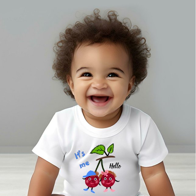 Tvilling körsbär t shirt (Skapare uppladdad)