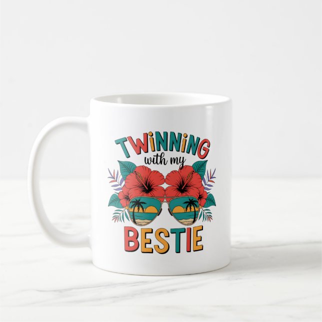 TVILLING MED MIN BÄSTA VÄN KAFFEMUGG (Vänster)