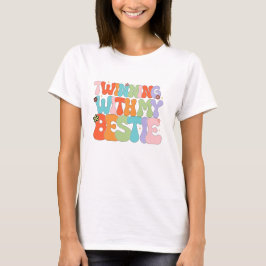 TVILLING MED MIN BÄSTA VÄN T SHIRT