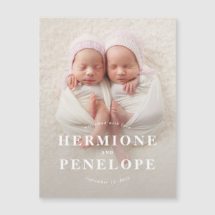 tvilling- modernt geometriskt för foto +