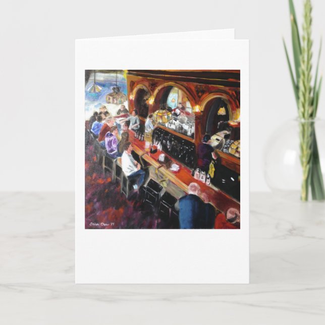 "Tvilling- nå en höjdpunkt krogen" vid Trina Chow Kort (Framsida)