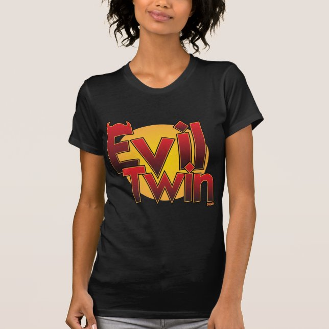 Tvilling- ondska t-shirt (Framsida)