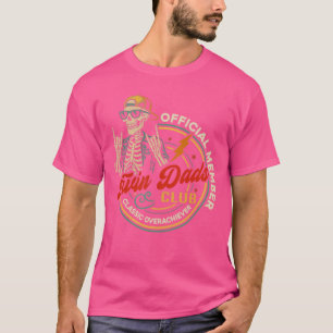 Tvilling Pappa Klubb Pappa till vinster Rolig Skel T Shirt