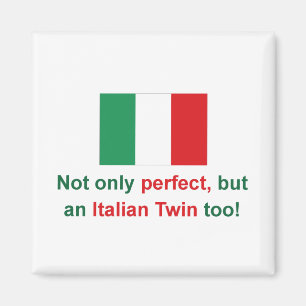 Tvilling- perfekt italienare magnet