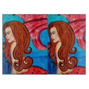tvilling- redheaded sjöjungfruskärbräda