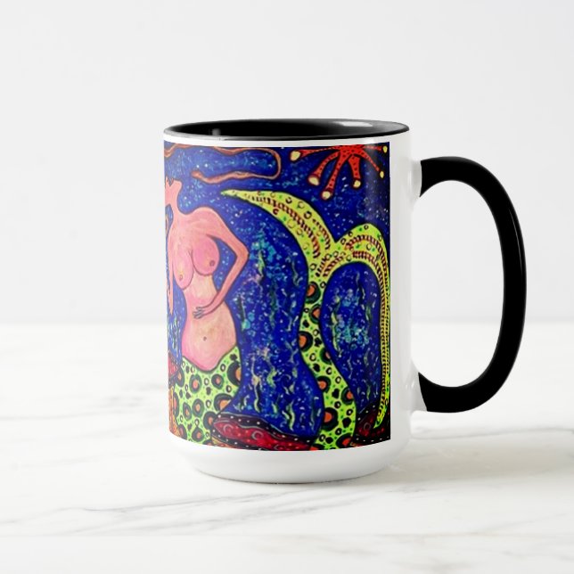 Tvilling Sjömermaid Mugg (Höger)