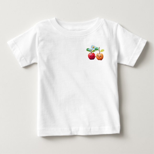 Tvillingäpple T Shirt (Framsida)