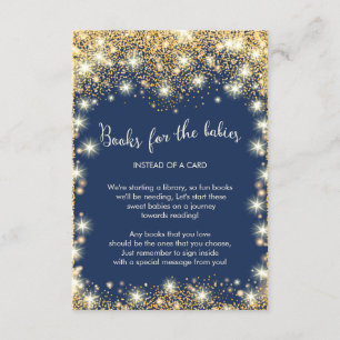 Tvillingar Twinkle Little Star Bok för Bebis Tilläggskort