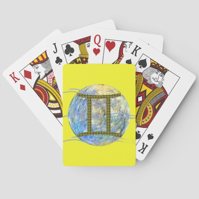 Tvillingarna Casinokort (Baksidan)