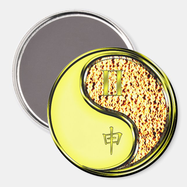 Tvillingarna & Eldapa Magnet (Front/Back)