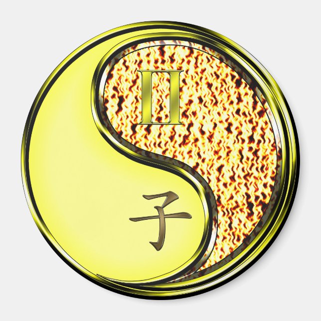 Tvillingarna & Eldråttan Magnet (Framsidan)