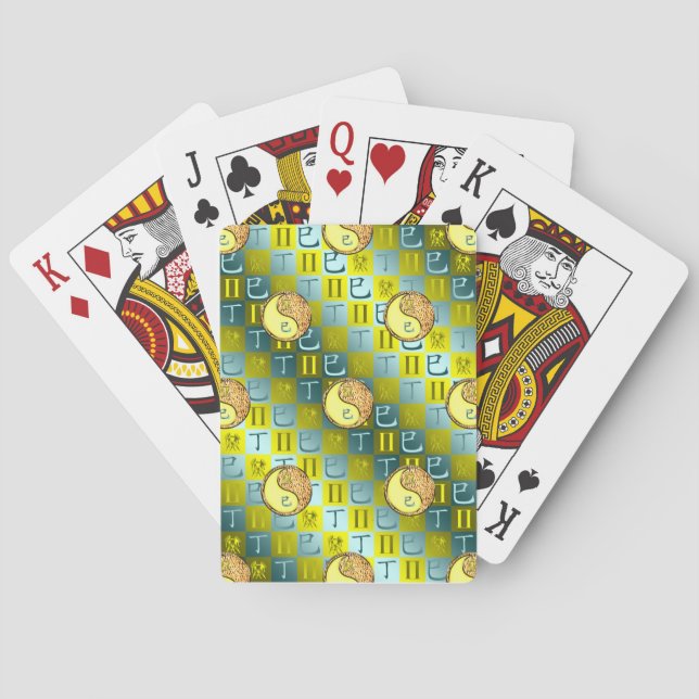 Tvillingarna & Eldslangen Casinokort (Baksidan)