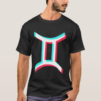 Tvillingarna För Och Zodiak Tvillingarna T Shirt