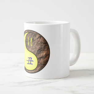 Tvillingarna & Jord Oxe Jumbo Mugg