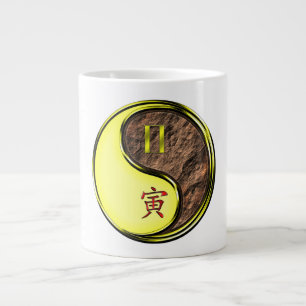Tvillingarna & Jord Tigern Jumbo Mugg