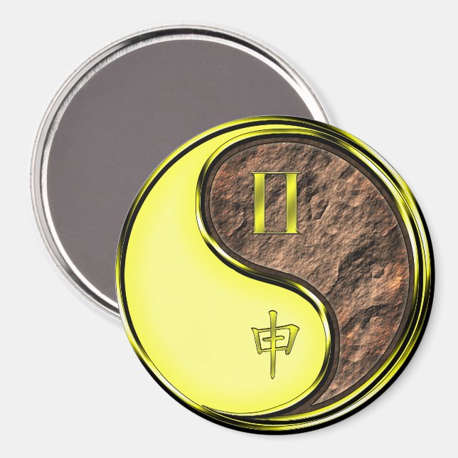 Tvillingarna & Jordapan Magnet (Front/Back)