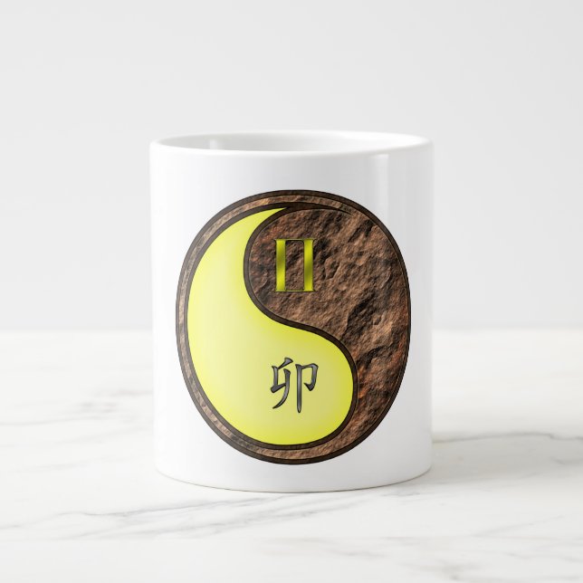Tvillingarna & Jordharen Jumbo Mugg (Framsidan)