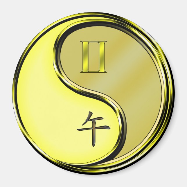 Tvillingarna & Metallhästen Magnet (Framsidan)