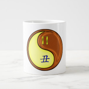 Tvillingarna & Trä Oxen Jumbo Mugg