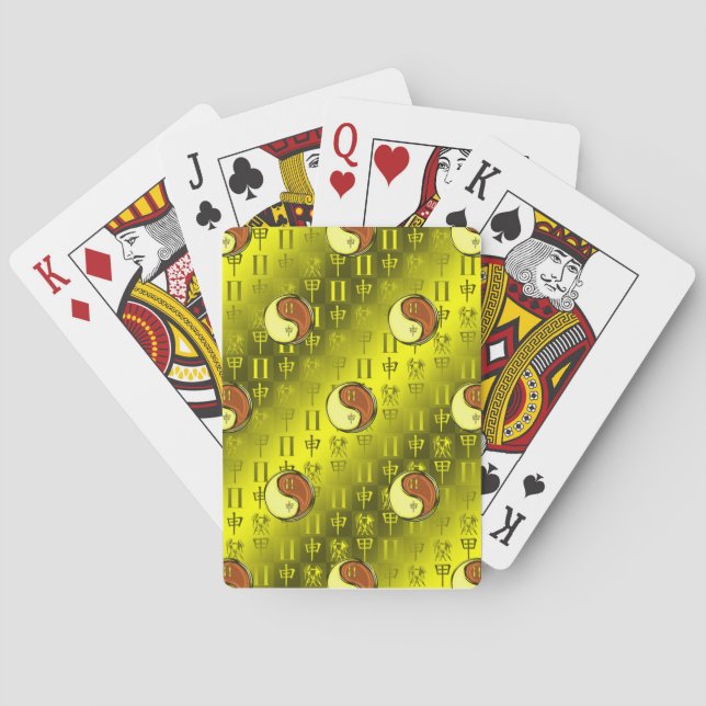 Tvillingarna & Träapan Casinokort (Baksidan)