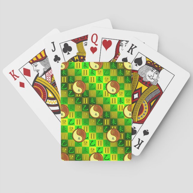 Tvillingarna & Trägeten Casinokort (Baksidan)