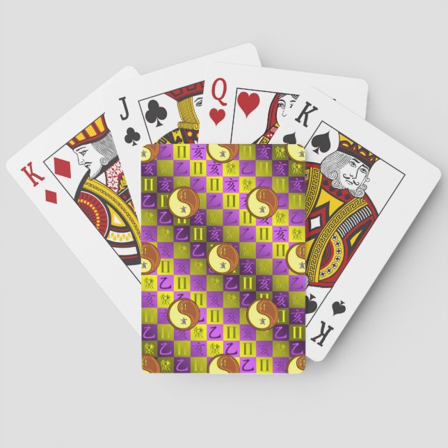 Tvillingarna & Trägris Casinokort (Baksidan)