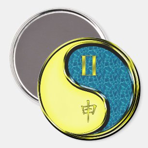 Tvillingarna & Vattenapan Magnet