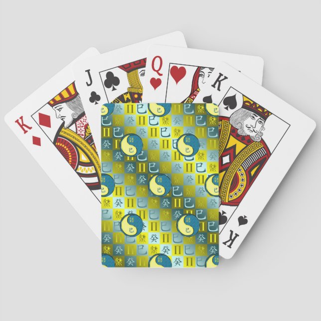 Tvillingarna & Vattenorm Casinokort (Baksidan)