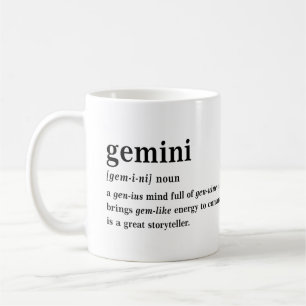 Tvillingarnas Definition Estetisk Astrologi Presen Kaffemugg