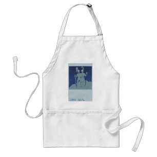 Tvillingarnas stjärnbild Vintage Zodiak Astrologi Förkläde