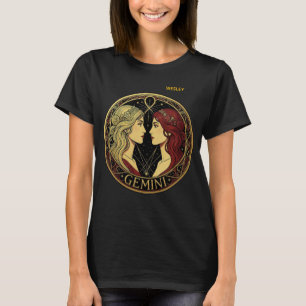 Tvillingarnas Stjärntecken Symbol För Kvinnor T Shirt