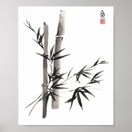 Tvillingbambu Poster