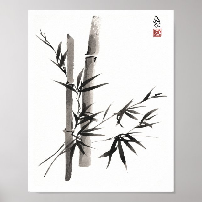 Tvillingbambu Poster (Framsidan)