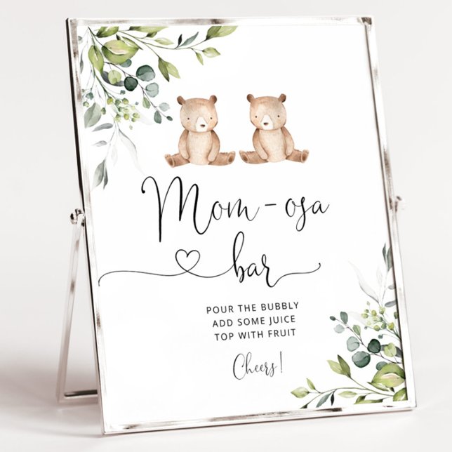 Tvillingbjörn eucalyptus Mamma-osa pub Poster (Skapare uppladdad)