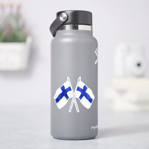 Tvillingfinsk Flagga Klistermärken