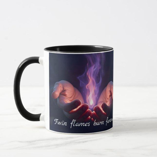 Tvillingflammor Mugg (Vänster)