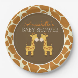 TvillingGiraffes Twin Papper Plate