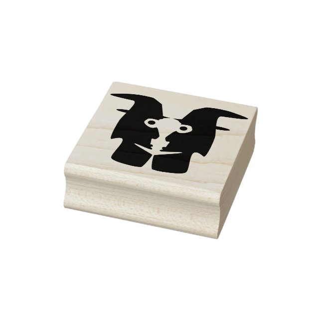 Tvillinghäxkonst frimärke stämpel (Stämpel)