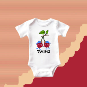 Tvillingkörsbär t shirt