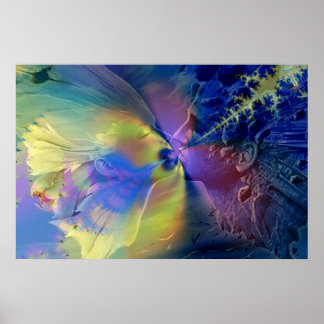 Tvillinglampa Kärlek Poster
