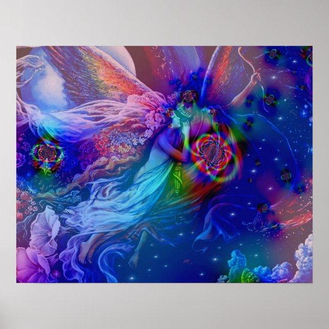 Tvillinglampor Stigning i himlen - Poster (Framsidan)